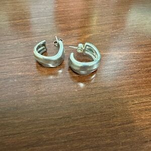 Pandora silver earrings